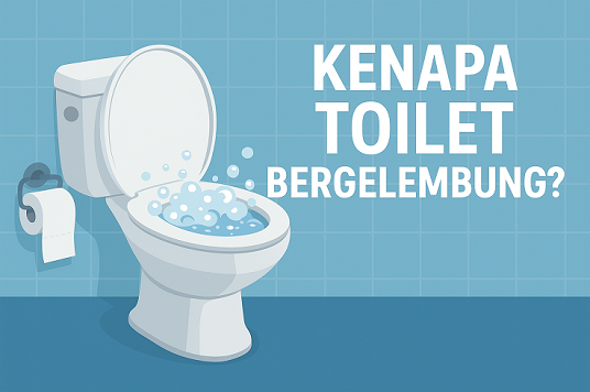 Kenapa Toilet Bergelembung? Penyebab & Solusi Terlengkap!